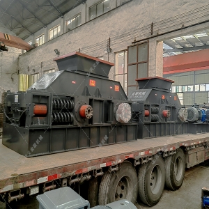 2PG1208型河卵石破碎機(jī)發(fā)貨 發(fā)往山東