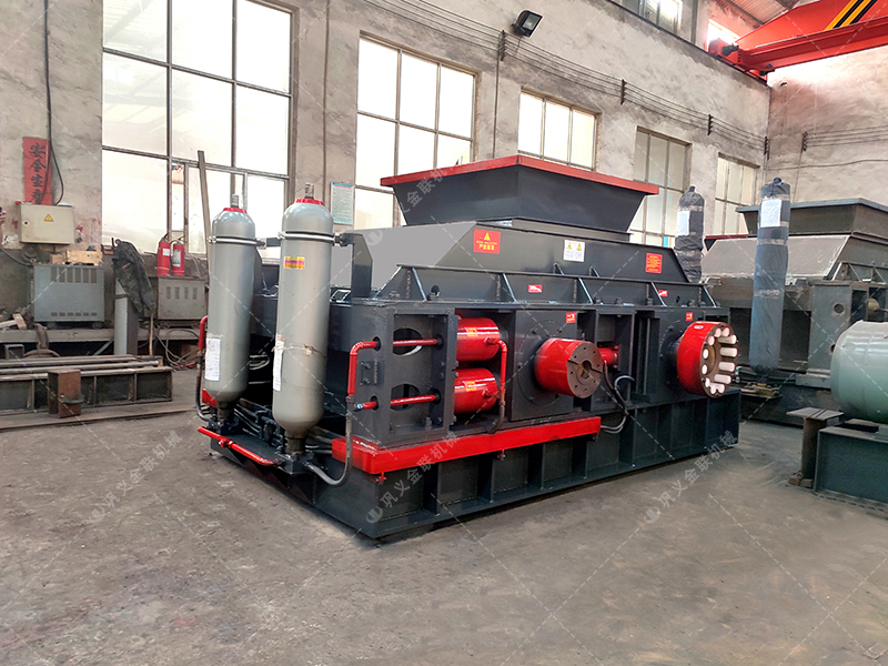 液壓對輥破碎機如何做到"吃硬不吃虧"——高能效破碎還省電？